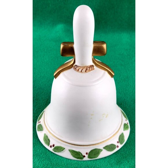 Santa Hand Bell Vintage Christmas Decorative Thomas Net by Flambro  JH1401 - Picture 3 of 5